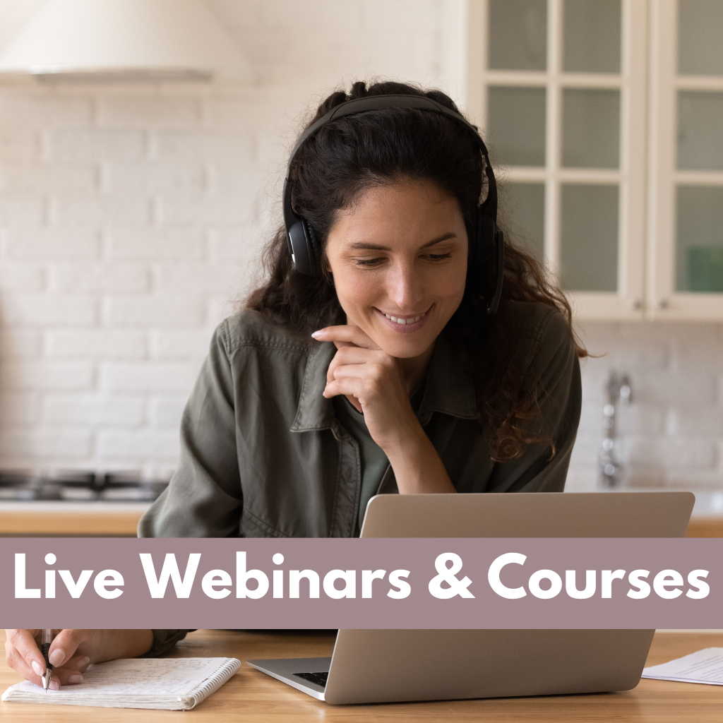 Live Webinars & Courses