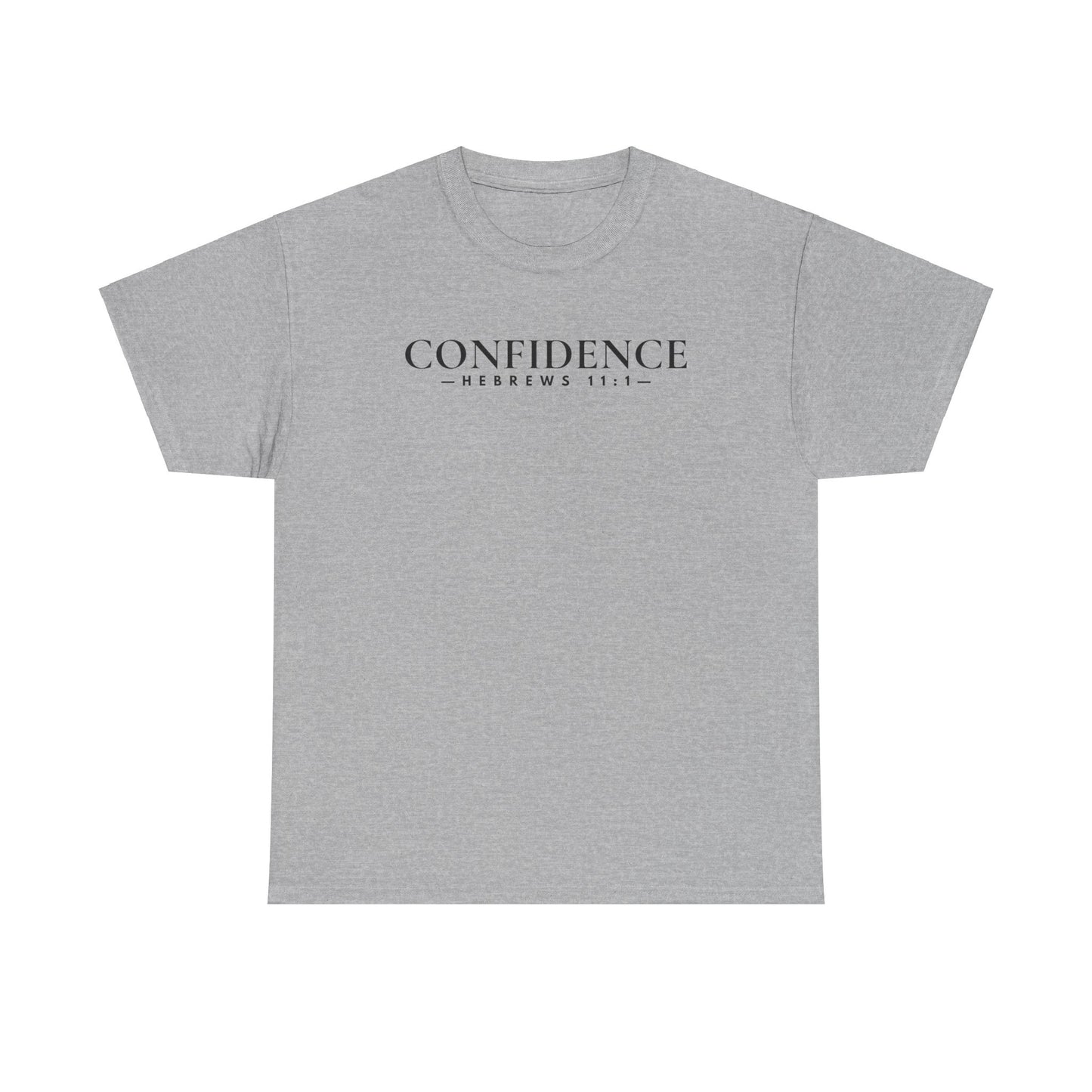 CONFIDENCE (Hebrews 11:1) Heavy Cotton Tee
