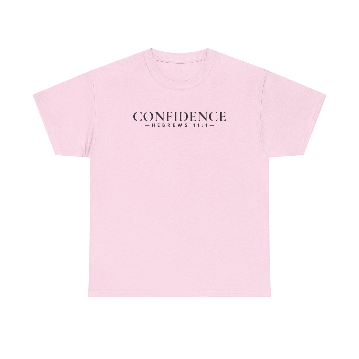 CONFIDENCE (Hebrews 11:1) Heavy Cotton Tee