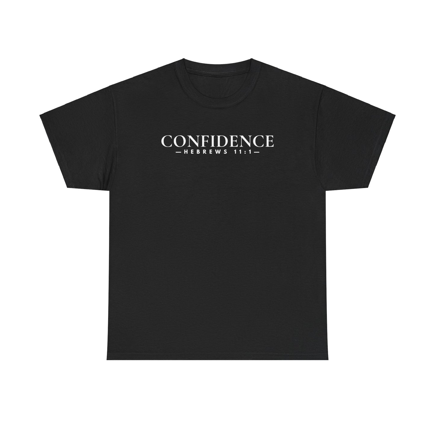 CONFIDENCE (Hebrews 11:1) Heavy Cotton Tee
