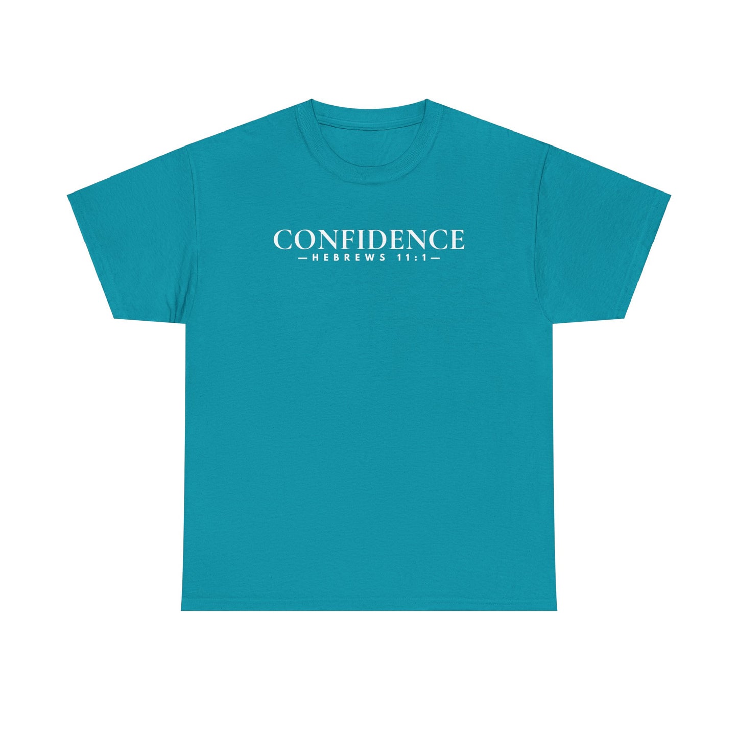 CONFIDENCE (Hebrews 11:1) Heavy Cotton Tee