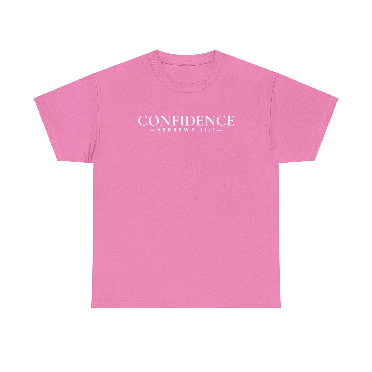 CONFIDENCE (Hebrews 11:1) Heavy Cotton Tee