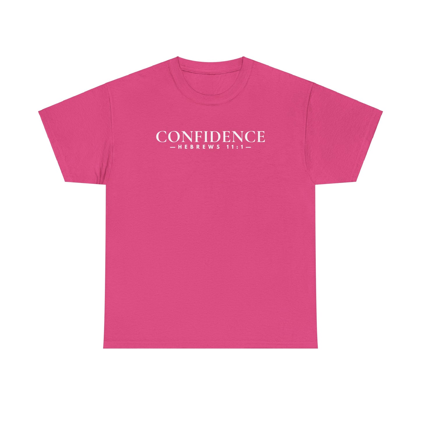 CONFIDENCE (Hebrews 11:1) Heavy Cotton Tee