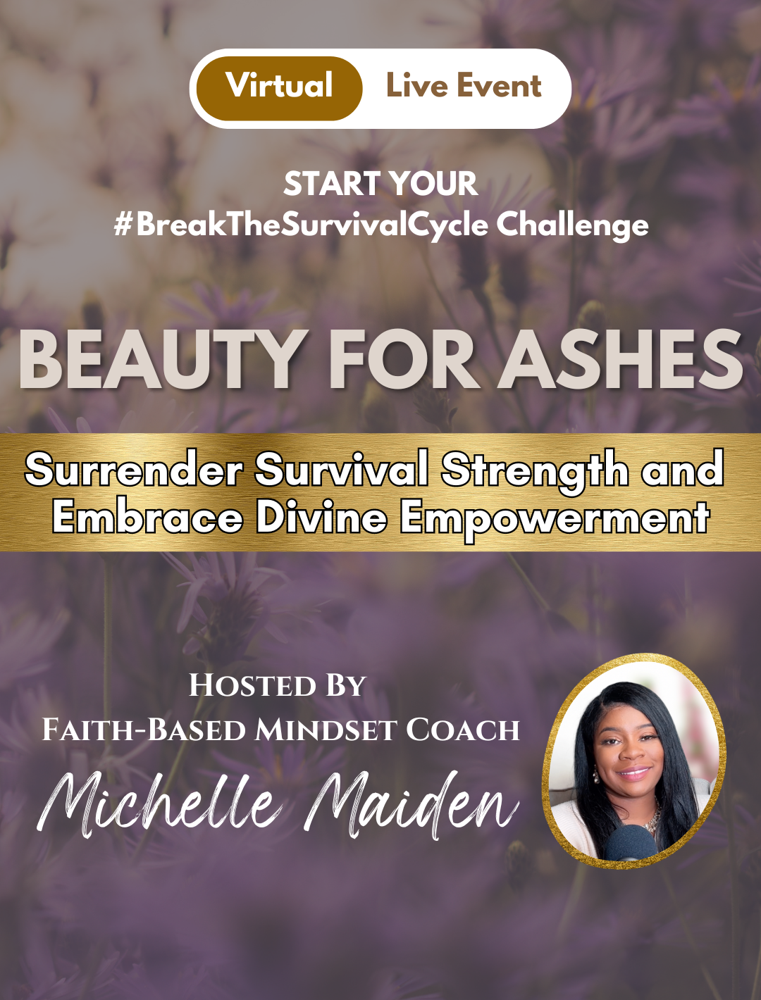 BEAUTY FOR ASHES - Transformational Webinar *Free 21-Day Guide Included*